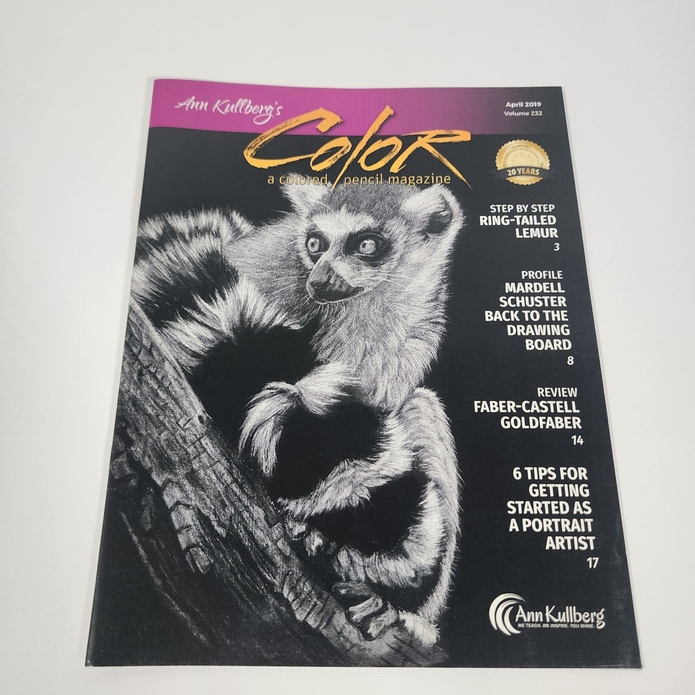 Color Magazine April‎ 2019 By Ann Kullberg Colored Pencil Art